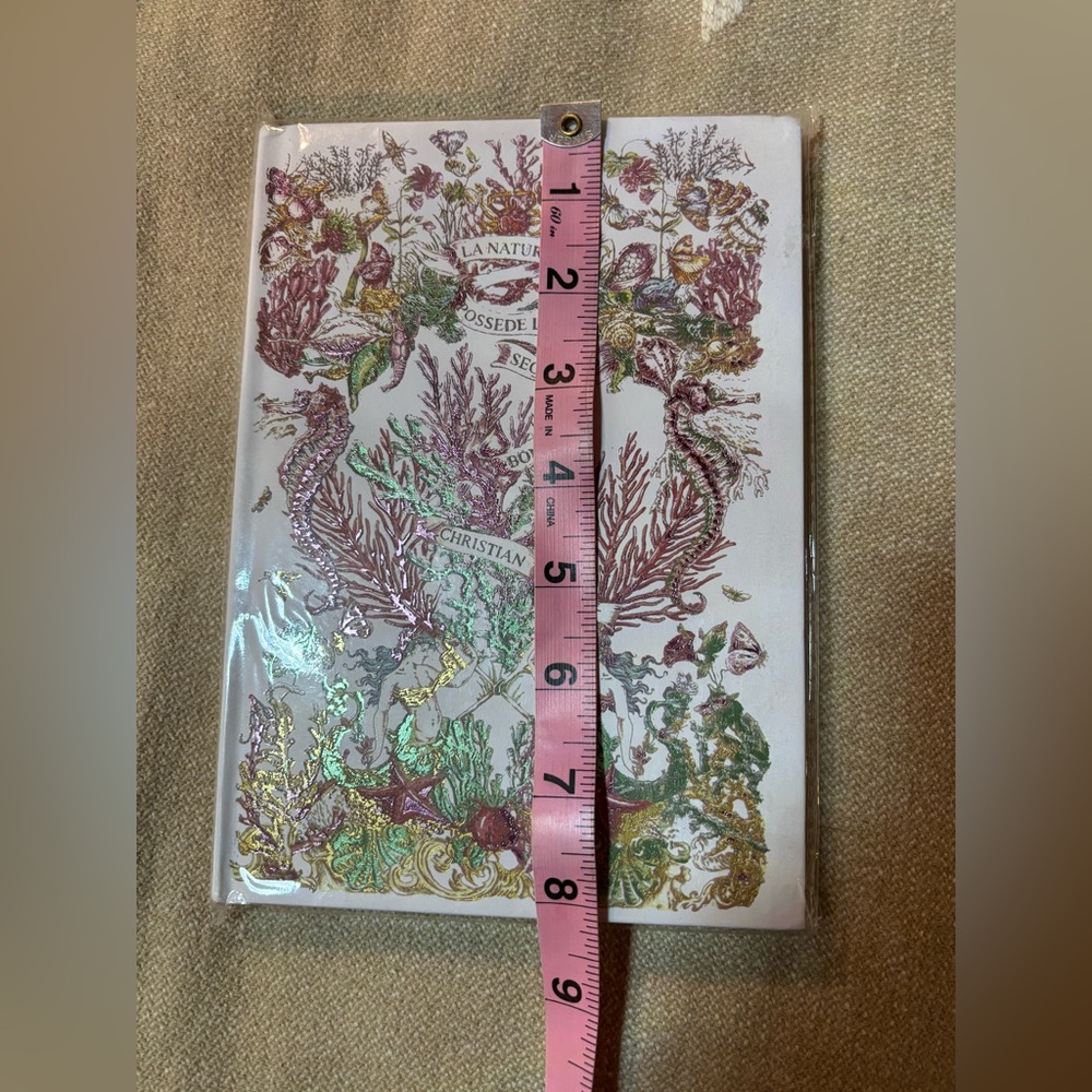🪸🪸 Christian Dior Coral Seahorse Notebook • Luxury Dior Stationery - Picture 3 of 10
